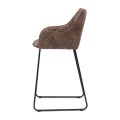 Hoker Frisco Drive Counter Stool, pellini, coffee