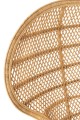 Fotel Chair Peacock With Cushion Rattan Natural