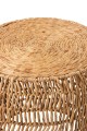 Stoliki Set Table+ 2stool Maurice Round Water Hyacinth Natural