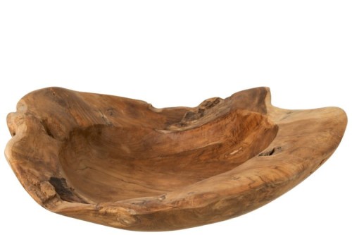Misa Igor Irregular Teak Wood Natural Extra Large