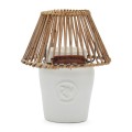 Świecznik RM Clay Candle Holder white