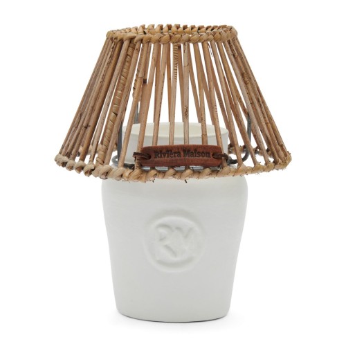 Świecznik RM Clay Candle Holder white