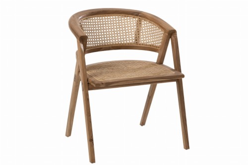 Krzesło Ani Teak Wood Brown