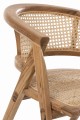 Krzesło Ani Teak Wood Brown