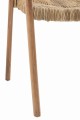 Krzesło Ana Teak Wood Brown