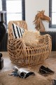 Fotel Ana Rattan Natural