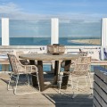 Stół Bondi Beach Outdoor Round Dining Table Dia 140 Grey