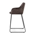Hoker Frisco Drive Counter Stool, velvet III, anthracite