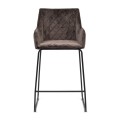 Hoker Frisco Drive Counter Stool, velvet III, anthracite