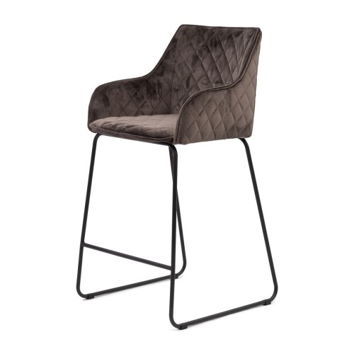 Hoker Frisco Drive Counter Stool, velvet III, anthracite