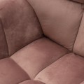 Fotel Carnaby Dining Armchair, velvet III, rose stain