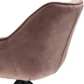 Fotel Carnaby Dining Armchair, velvet III, rose stain