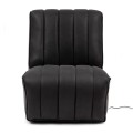 Fotel rozkładany Monterey Recliner Chair, leather, charcoal