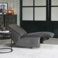 Fotel rozkładany Monterey Recliner Chair, leather, charcoal