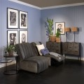 Fotel rozkładany Monterey Recliner Chair, leather, charcoal