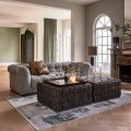 Pufa Room 48 Footstool XL, pellini, espresso