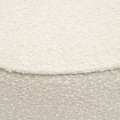 Pufa Taylor Footstool, bouclé, white sand