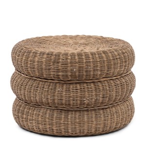 Podnóżek Rustic Rattan Macaron Footstool