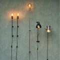 Kinkiet Hoxton Wall Lamp shiny silver