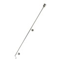 Kinkiet Hoxton Wall Lamp shiny silver