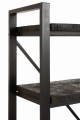 Regał Grub Mango Wood Iron Black