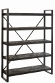 Regał Grub Mango Wood Iron Black