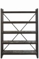 Regał Grub Mango Wood Iron Black