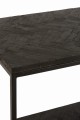 Konsola Grub Mango Wood Iron Black