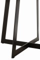 Stół okrągły Fien Round Mango Wood Iron Dark Brown