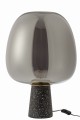 Lampa Jumbo Glass/Cement Silver