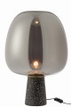 Lampa Jumbo Glass/Cement Silver