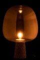 Lampa Jumbo Glass/Cement Silver