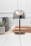 Lampa Topja Glass/Metal/Silver