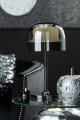 Lampa Topja Glass/Metal/Silver