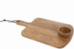 Deska z miseczką Mango Wood Natural