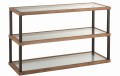 Konsola Glass/Wood Brown
