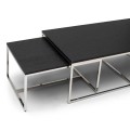 Stolik kawowy zestaw Nomad Coffee Table Set of 3, black