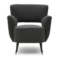 Fotel Laurel Armchair, bouclé, beluga