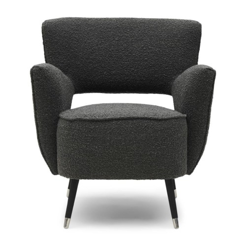 Fotel Laurel Armchair, bouclé, beluga
