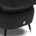 Fotel Laurel Armchair, bouclé, beluga