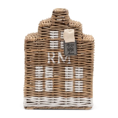 Skarbonka Rustic Rattan Happy Home Money Saver