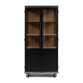 Kredens na kółkach Markham Cabinet Black