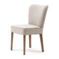 Krzesło Louise Dining Chair, mouliné linen, fabulous flax