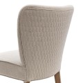 Krzesło Louise Dining Chair, mouliné linen, fabulous flax
