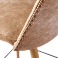 Hoker Vegas Bar Stool, pellini, camel