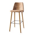Hoker Vegas Bar Stool, pellini, camel
