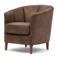 Fotel Rue Royale Armchair, pellini, coffee
