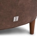Fotel Rue Royale Armchair, pellini, coffee