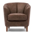 Fotel Rue Royale Armchair, pellini, coffee