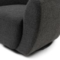 Fotel obrotowy The Jill Swivel Chair, bouclé, beluga
